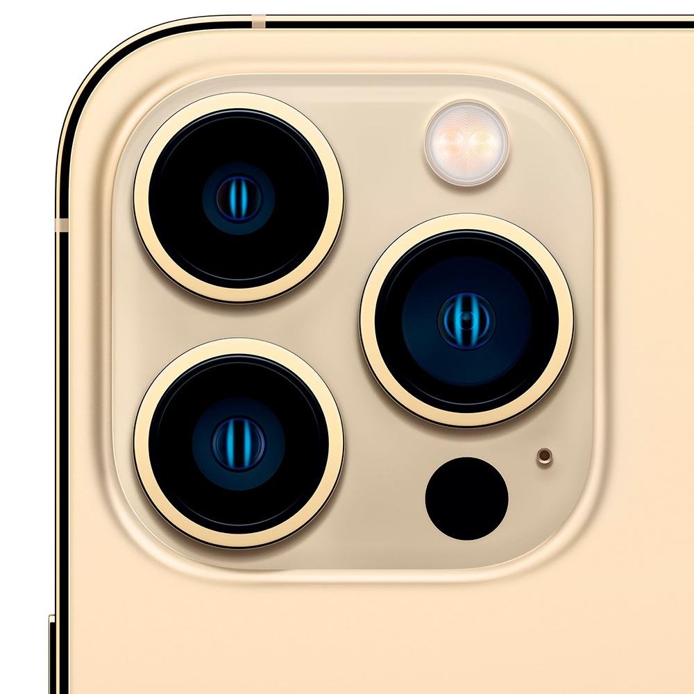 iPhone 13 Pro Max Apple 128GB Dourado, 5G, Tela de 6.7, Câmera Tripla 12MP - MLL83BZ/A iPhone 13 Pro Max Apple 128GB Dourado, 5G, Tela de 6.7, Câmera Tripla 12MP - MLL83BZ/A