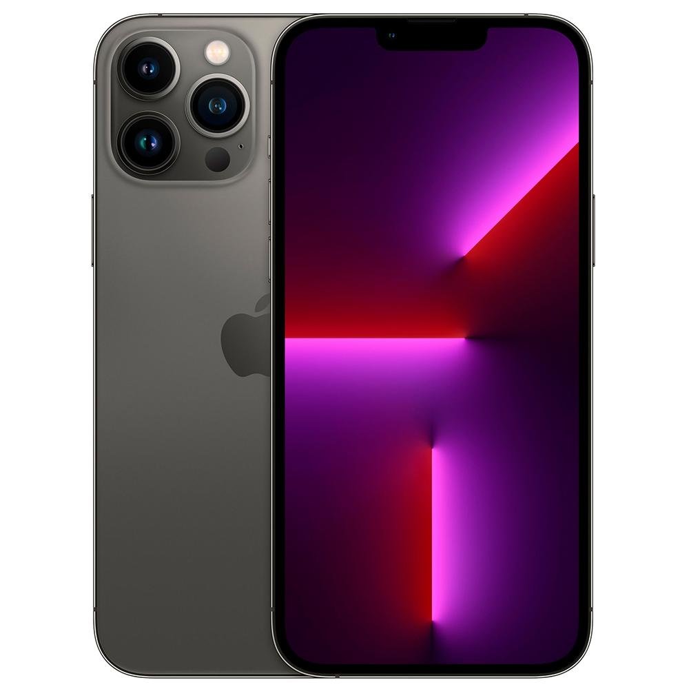 iPhone 13 Pro Max 1TB Grafite, 5G, Tela de 6.7, Câmera Tripla 12MP - MLLK3BZ/A iPhone 13 Pro Max 1TB Grafite, 5G, Tela de 6.7, Câmera Tripla 12MP - MLLK3BZ/A
