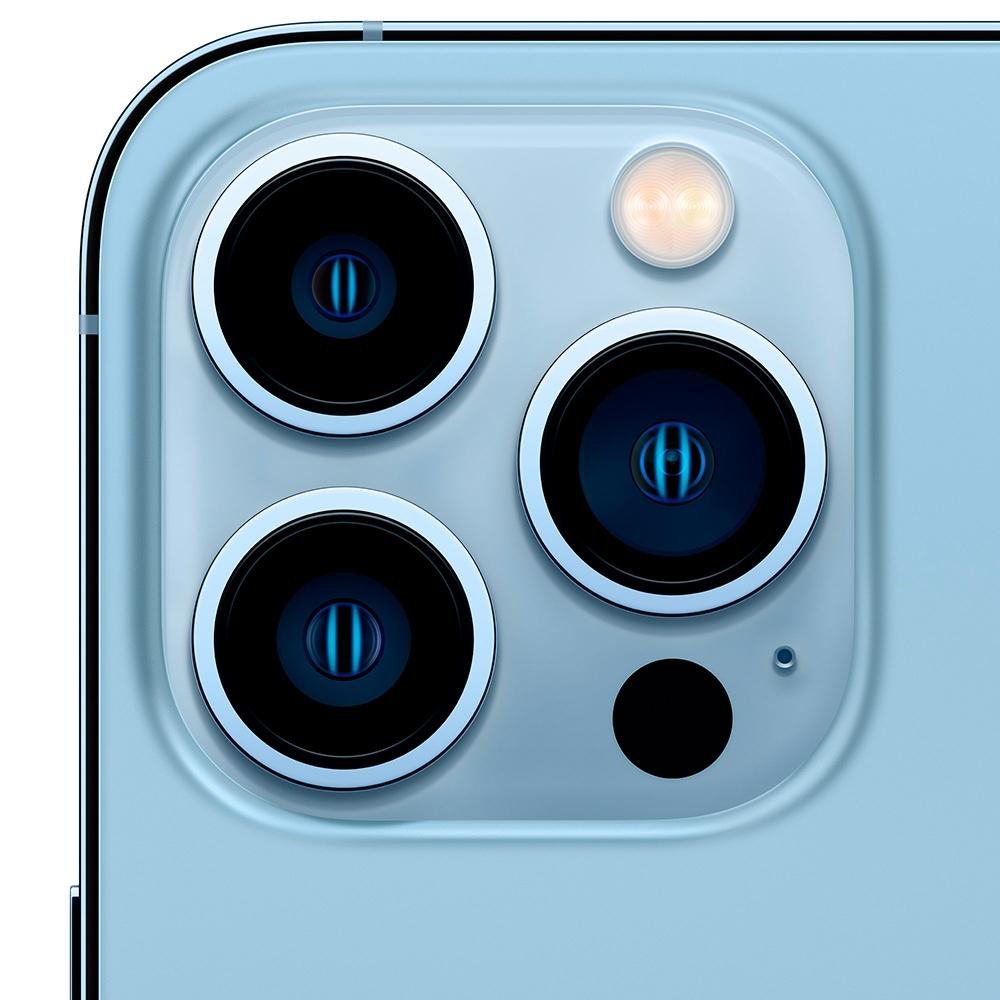 iPhone 13 Pro Max 1TB Azul Sierra, 5G, Tela de 6.7, Câmera Tripla 12MP - MLLN3BZ/A iPhone 13 Pro Max 1TB Azul Sierra, 5G, Tela de 6.7, Câmera Tripla 12MP - MLLN3BZ/A