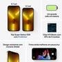 iPhone 13 Pro Apple 128GB Dourado, 5G, Tela 6.1", Câmera Tripla 12MP - MLVC3BZ/A