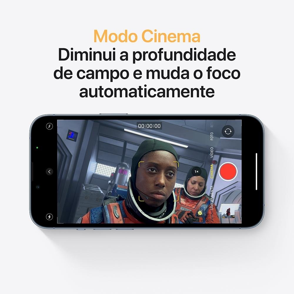 iPhone 13 Pro 1TB Azul Sierra, 5G, Tela de 6.1, Câmera Tripla 12MP - MLW03BZ/A iPhone 13 Pro 1TB Azul Sierra, 5G, Tela de 6.1, Câmera Tripla 12MP - MLW03BZ/A