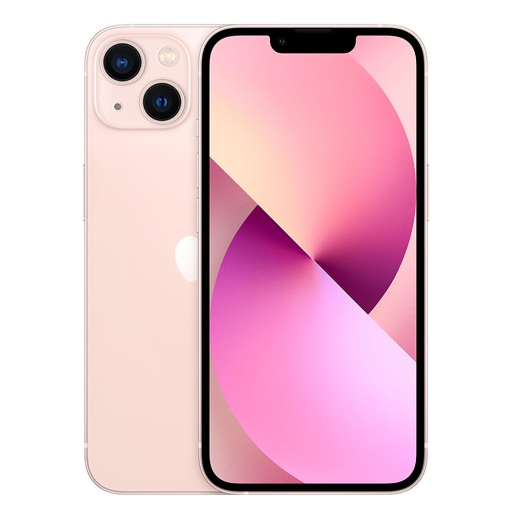 iPhone 13 128GB Rosa, 5G, Tela de 6.1, Câmera Dupla 12MP - MLPH3BZ/A