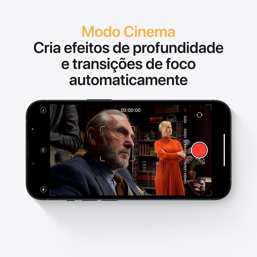 iPhone 13 512GB Meia Noite, 5G, Tela de 6.1, Câmera Dupla 12MP - MLQC3BZ/A iPhone 13 512GB Meia Noite, 5G, Tela de 6.1, Câmera Dupla 12MP - MLQC3BZ/A