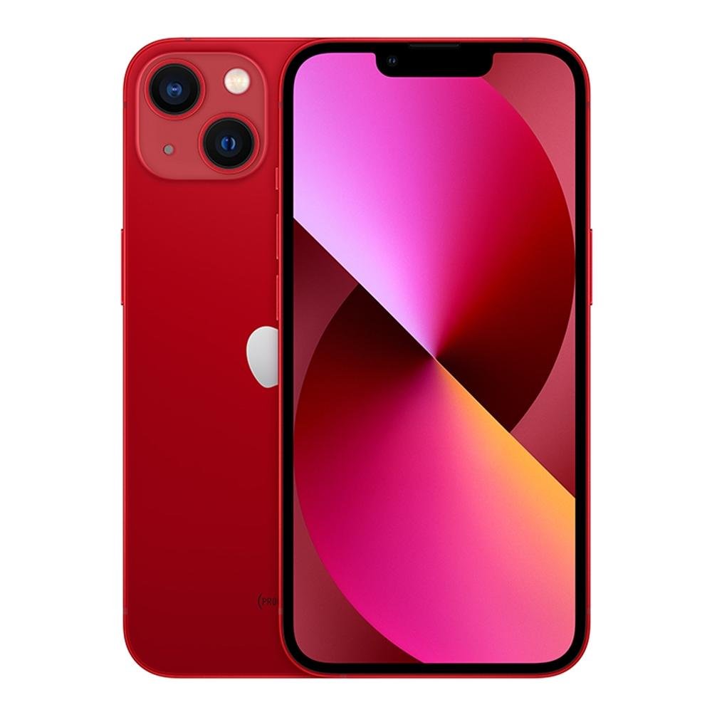 iPhone 13 512GB Vermelho, 5G, Tela de 6.1, Câmera Dupla 12MP - MLQF3BZ/A iPhone 13 512GB Vermelho, 5G, Tela de 6.1, Câmera Dupla 12MP - MLQF3BZ/A