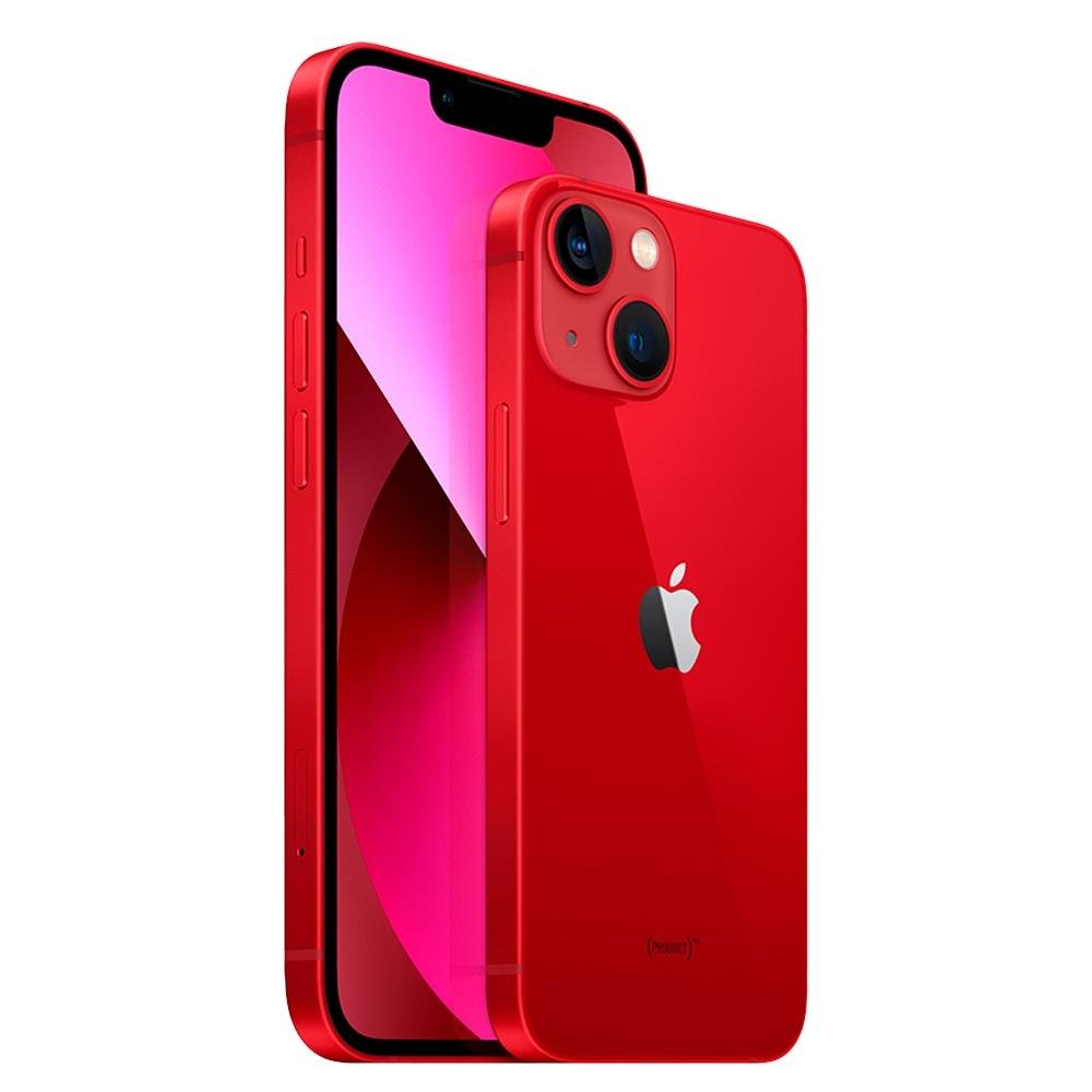 iPhone 13 512GB Vermelho, 5G, Tela de 6.1, Câmera Dupla 12MP - MLQF3BZ/A iPhone 13 512GB Vermelho, 5G, Tela de 6.1, Câmera Dupla 12MP - MLQF3BZ/A