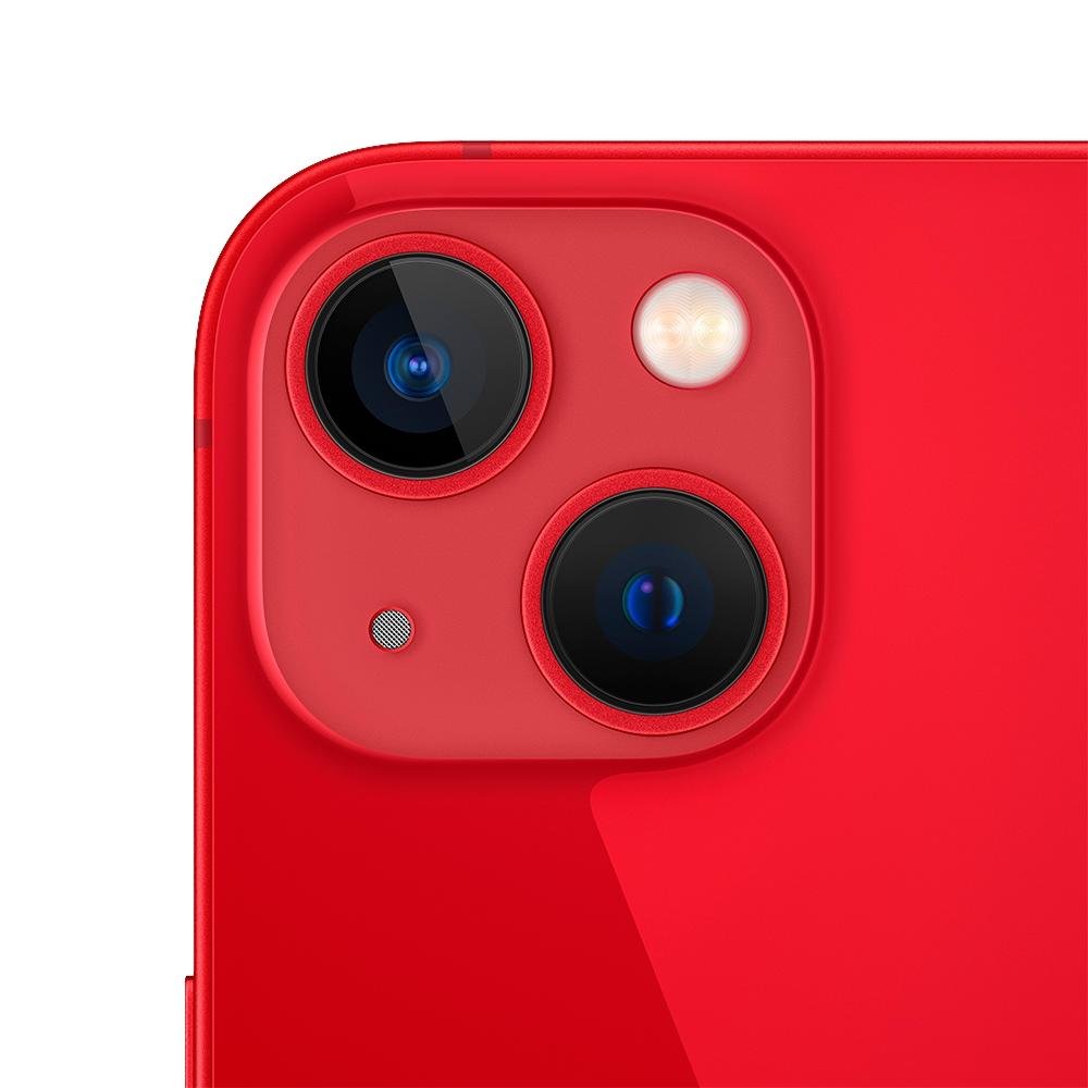 iPhone 13 Mini 128GB Vermelho, 5G, Tela de 5.4, Câmera Dupla 12MP - MLK33BZ/A iPhone 13 Mini 128GB Vermelho, 5G, Tela de 5.4, Câmera Dupla 12MP - MLK33BZ/A