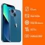 iPhone 13 Mini 128GB Azul, 5G, Tela de 5.4, Câmera Dupla 12MP - MLK43BZ/A