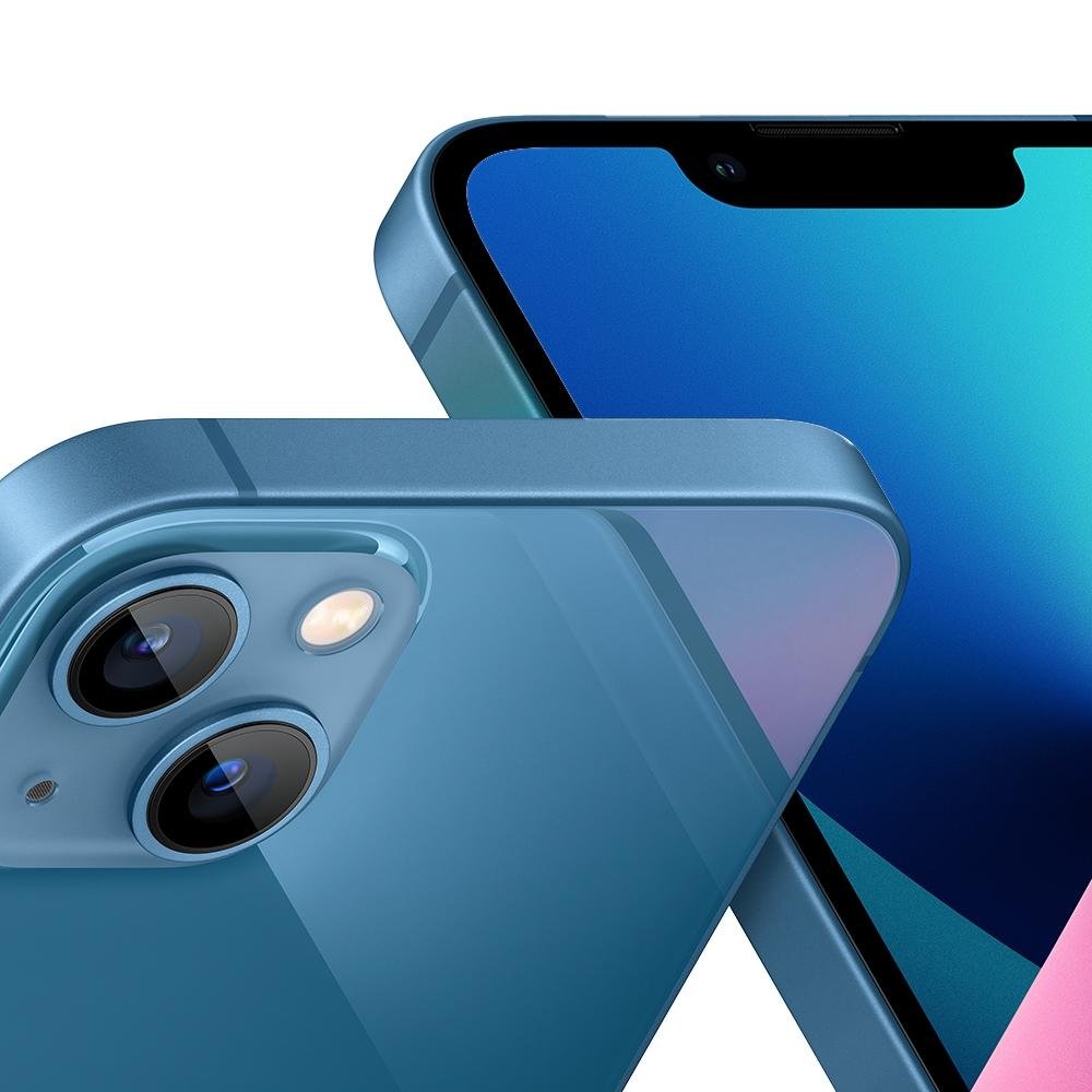 iPhone 13 Mini 512GB Azul, 5G, Tela de 5.4, Câmera Dupla 12MP - MLKF3BZ/A iPhone 13 Mini 512GB Azul, 5G, Tela de 5.4, Câmera Dupla 12MP - MLKF3BZ/A