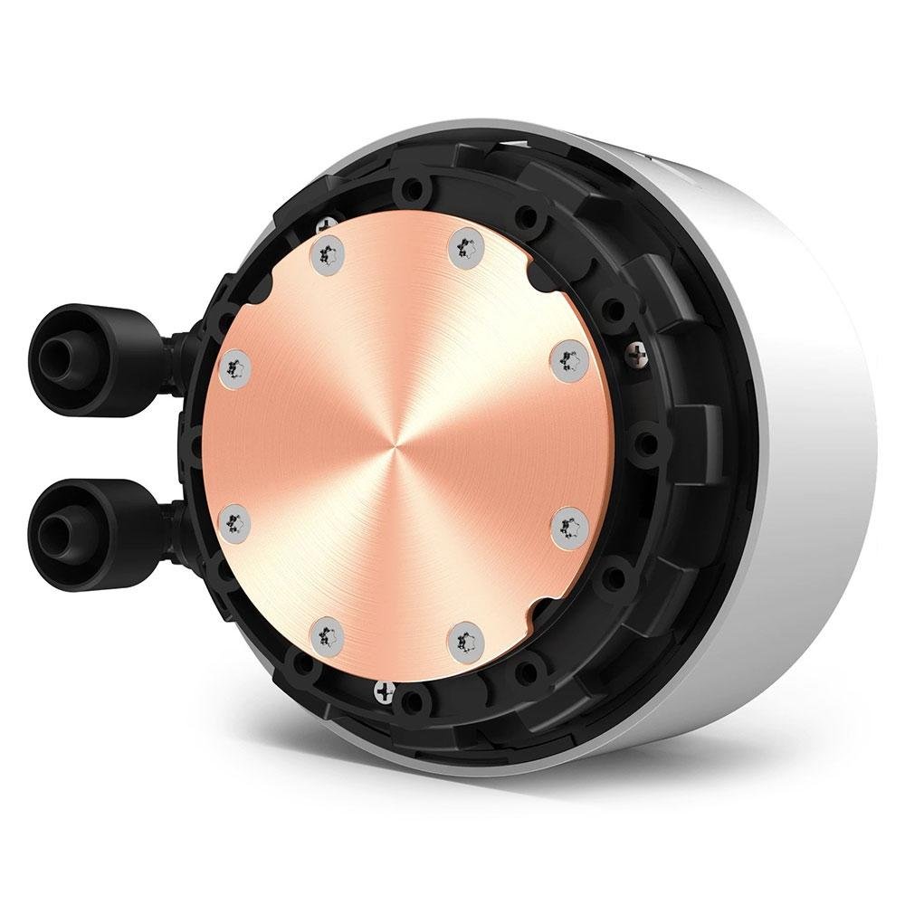 Imagem 5 de 5 do produto Water Cooler NZXT Kraken Z63, Fans de 280mm, com Display LCD, Branco - RL-KRZ63-RW