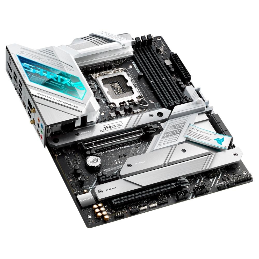 Placa Mãe Asus ROG Strix Z690-A Gaming Wi-Fi D4, Intel 1700 Z690