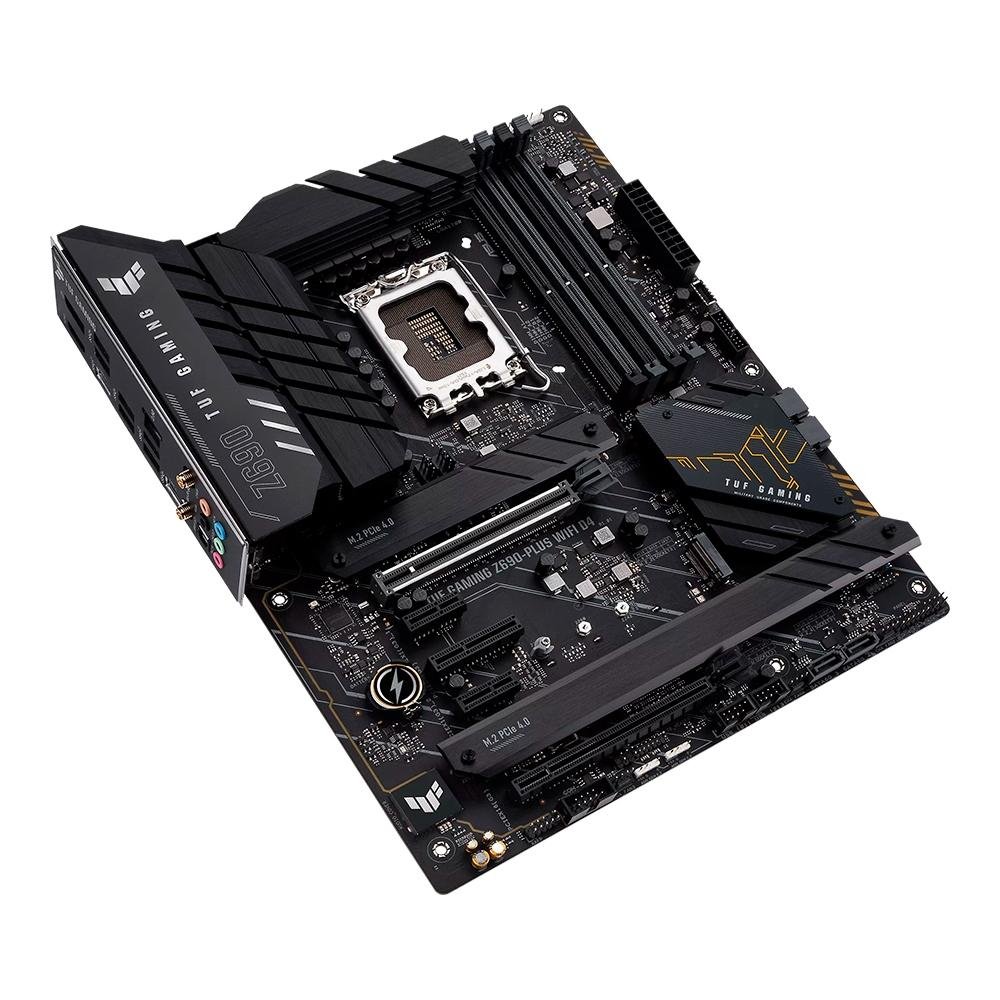 Placa Mãe Asus TUF GAMING Z690-PLUS WIFI D4, Intel, ATX, DDR4, RGB