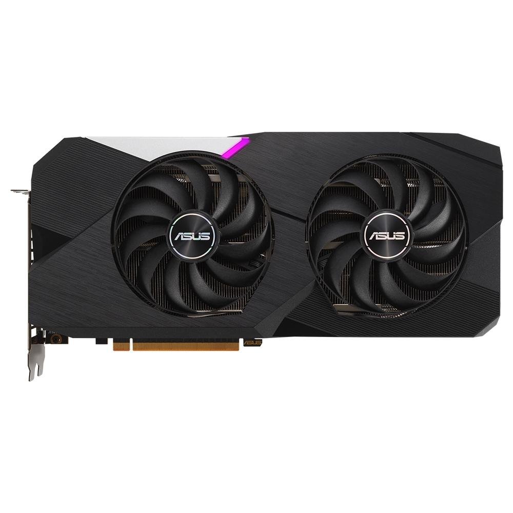 Placa de Vídeo RX 6700 XT DUAL OC 12G Asus AMD Radeon, 12GB GDDR6, Ray Tracing, AMD RDNA 2 Architecture - 90YV0G83-M0NA00