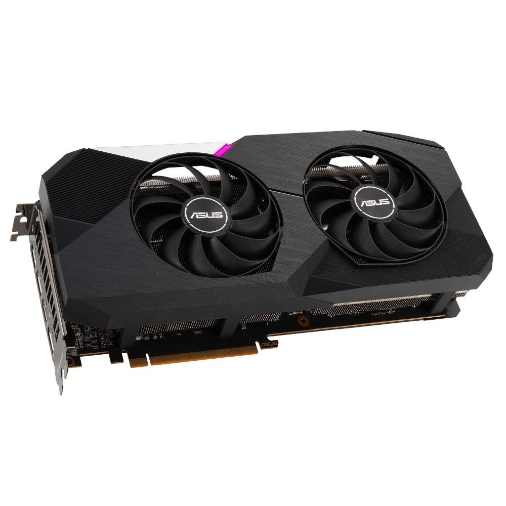 Placa de Vídeo RX 6700 XT DUAL OC 12G Asus AMD Radeon, 12GB GDDR6, Ray Tracing, AMD RDNA 2 Architecture - 90YV0G83-M0NA00