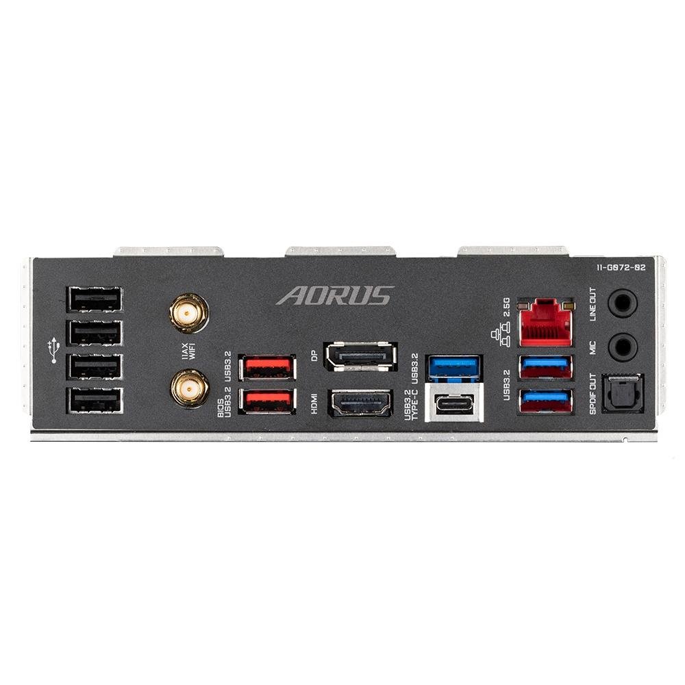 Placa-Mãe Gigabyte Z690 Aorus Elite AX, Intel LGA 1700, Rev. 1.0, ATX, DDR4, M.2 NVMe, Wi-Fi, Preto - Z690 A ELITE AX DDR4 Placa-Mãe Gigabyte Z690 Aorus Elite AX, Intel LGA 1700, Rev. 1.0, ATX, DDR4, M.2 NVMe, Wi-Fi, Preto - Z690 A ELITE AX DDR4