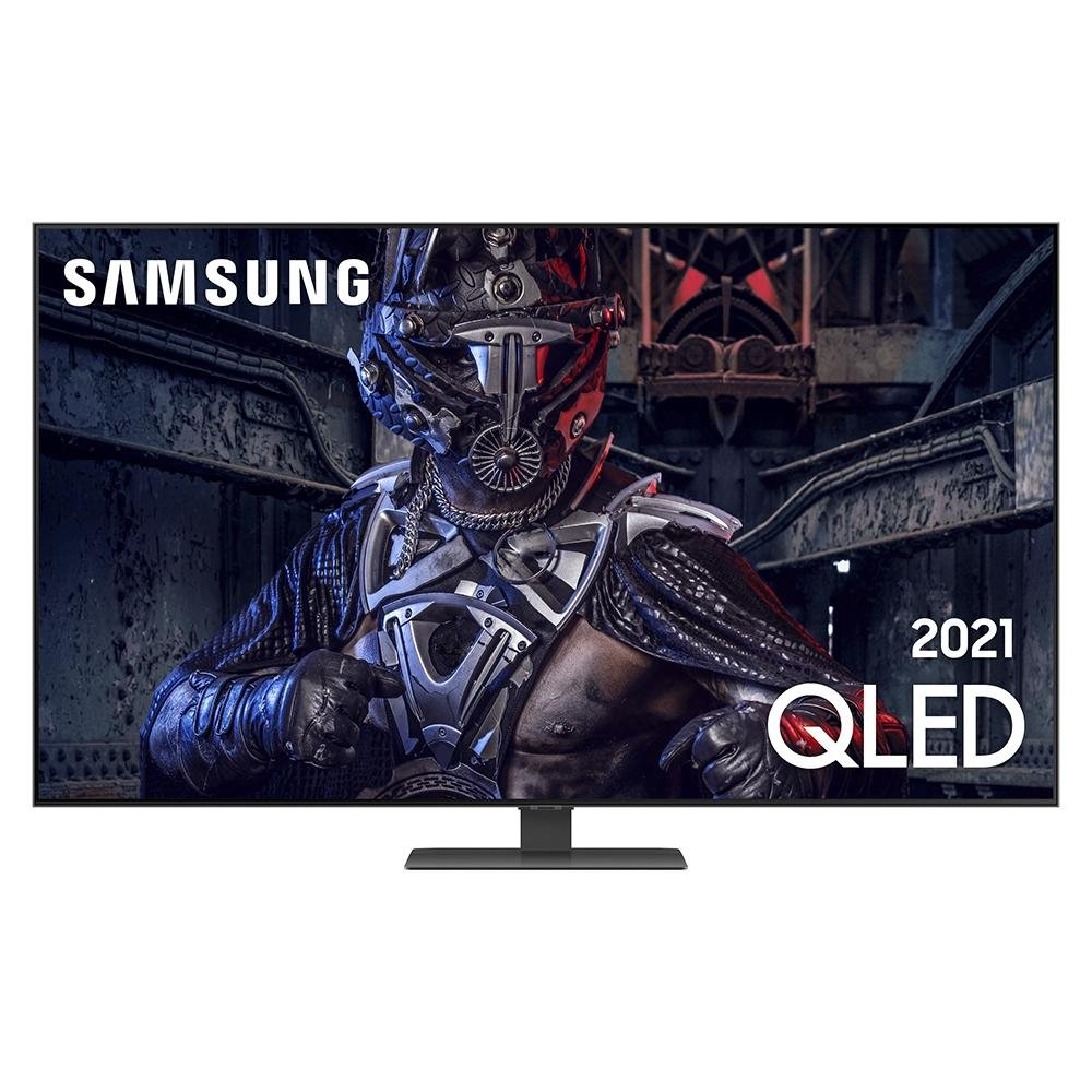 Smart TV Samsung 50 Polegadas 4K QLED, HDMI, USB, Modo Game, Processador IA, Pontos Quânticos, Alexa Google Assistente - QN50Q80AAGXZD Smart TV Samsung 50 Polegadas 4K QLED, HDMI, USB, Modo Game, Processador IA, Pontos Quânticos, Alexa Google Assistente - QN50Q80AAGXZD