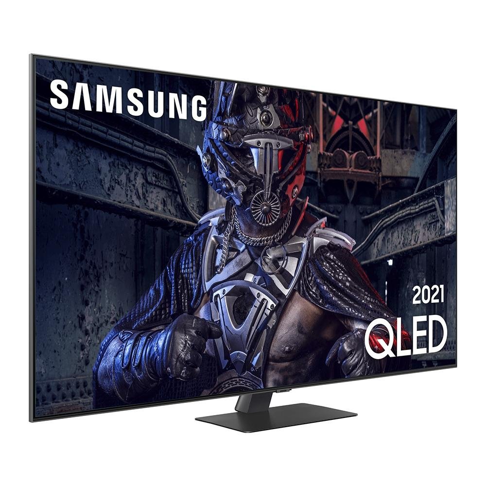 Smart TV Samsung 50 Polegadas 4K QLED, HDMI, USB, Modo Game, Processador IA, Pontos Quânticos, Alexa Google Assistente - QN50Q80AAGXZD Smart TV Samsung 50 Polegadas 4K QLED, HDMI, USB, Modo Game, Processador IA, Pontos Quânticos, Alexa Google Assistente - QN50Q80AAGXZD