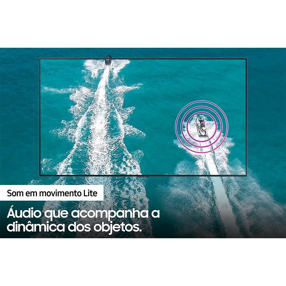 Imagem 10 de 15 do produto Smart TV Samsung 50 Polegadas 4K QLED, HDMI, USB, Modo Game, Processador IA, Pontos Quânticos, Alexa Google Assistente - QN50Q80AAGXZD
