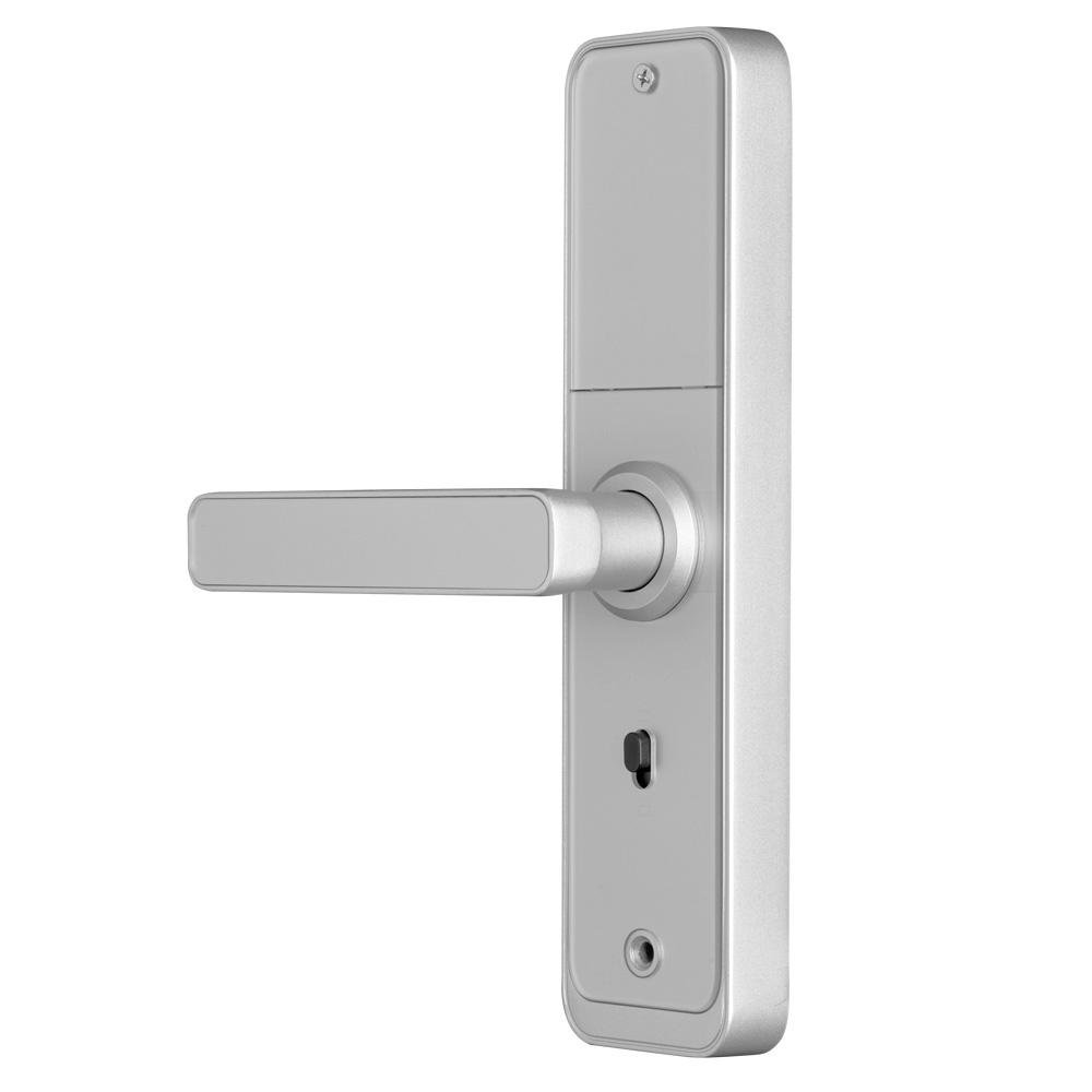 Imagem 4 de 7 do produto Fechadura Digital KaBuM! smart 500 - Biometria, Controle via aplicativo, Branco (com maçaneta) - KBSG002