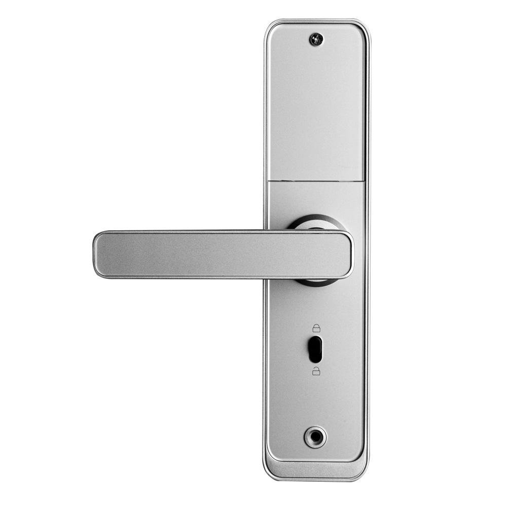Imagem 5 de 7 do produto Fechadura Digital KaBuM! smart 500 - Biometria, Controle via aplicativo, Branco (com maçaneta) - KBSG002
