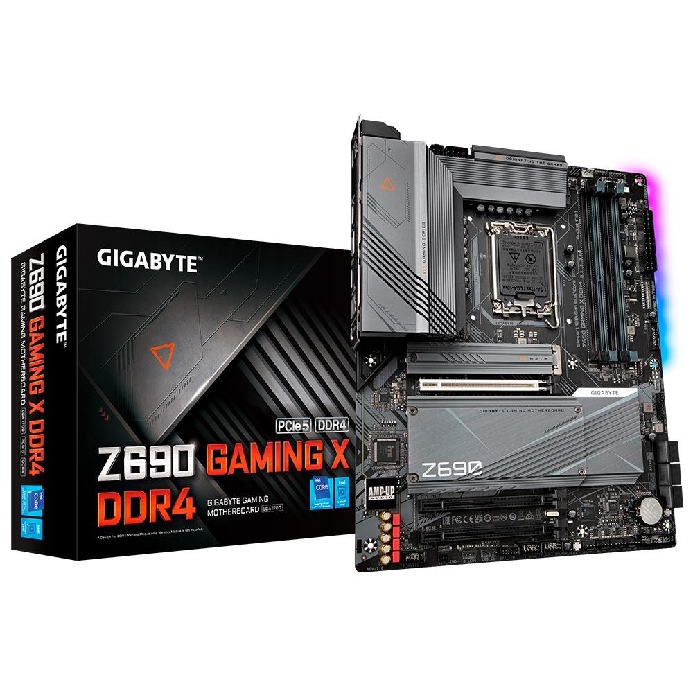 Placa Mãe Gigabyte Z690 Gaming X DDR4, Intel LGA 1700, ATX, DDR4