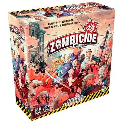 Jogo de Tabuleiro Zombicide 2º Edição O que você faria se acordasse em um mundo repleto de zumbis e sua única arma fosse uma panela? Se juntar a um