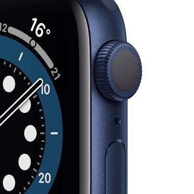 Apple Watch Séries 6, 40mm GPS, Case Alumínio Azul, Sport Band Azul -  MG143LL/A | KaBuM!