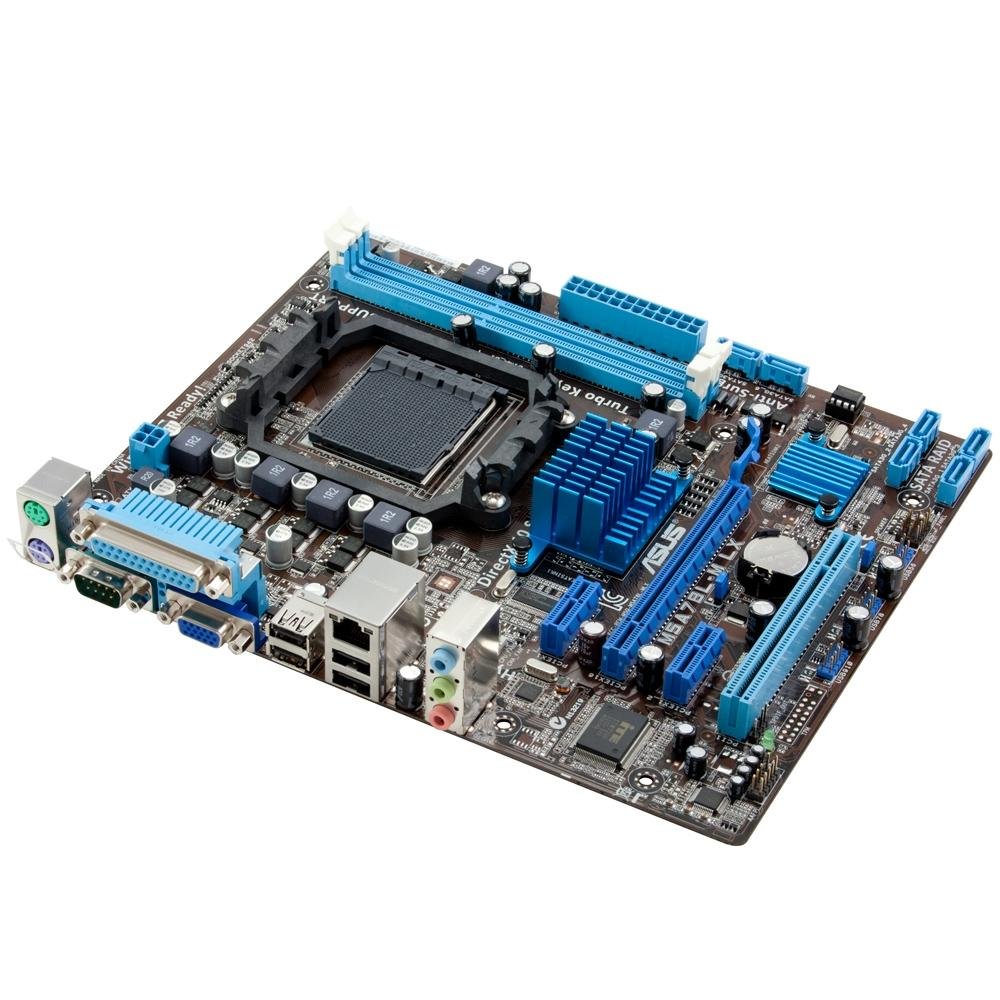 Placa-Mãe Asus M5A78L-M LX/BR, AMD AM3+, mATX, DDR3 Placa-Mãe Asus M5A78L-M LX/BR, AMD AM3+, mATX, DDR3
