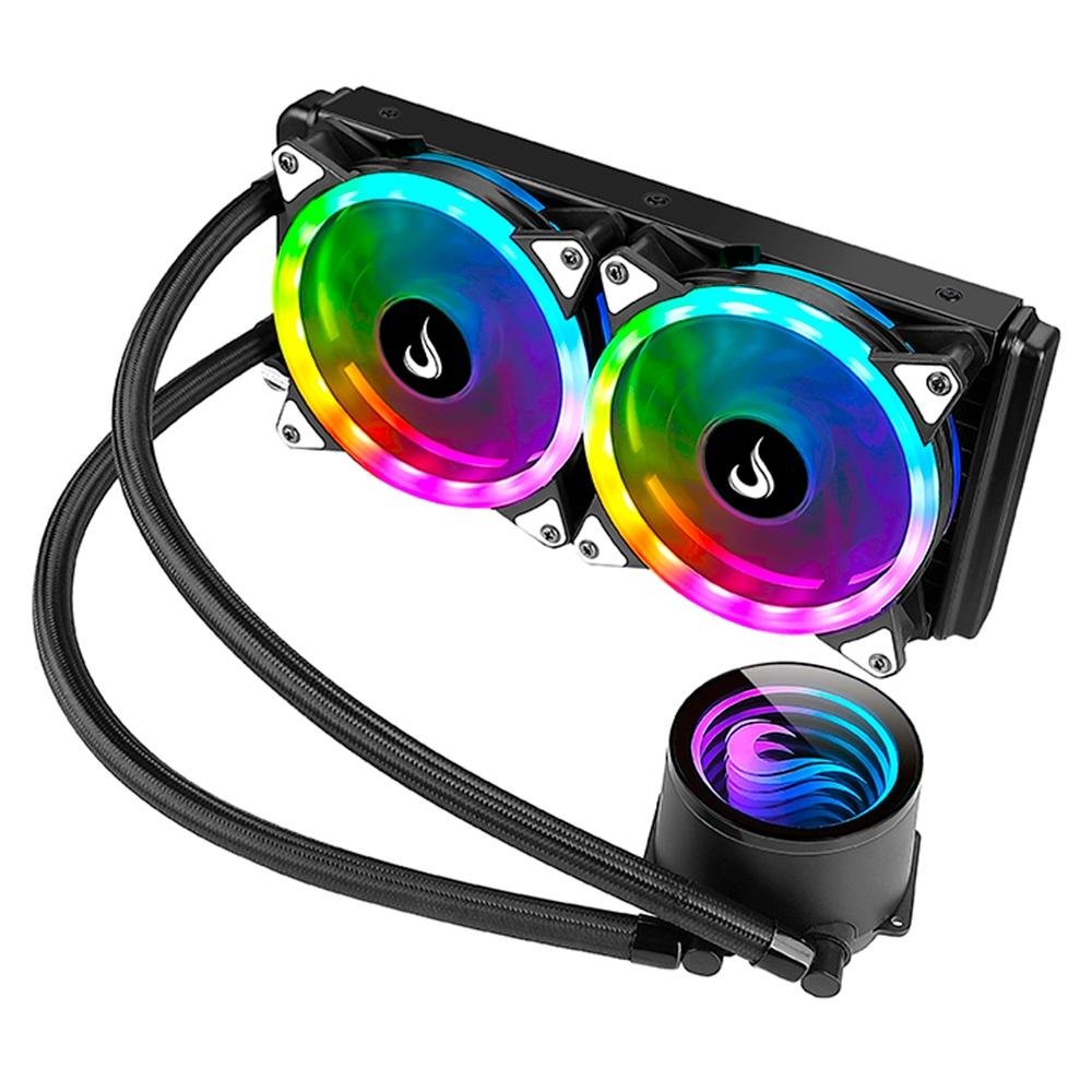 Water Cooler Rise Mode, ARGB, 240mm, AMD/Intel, Preto - RM-WCB-04-ARGB 4