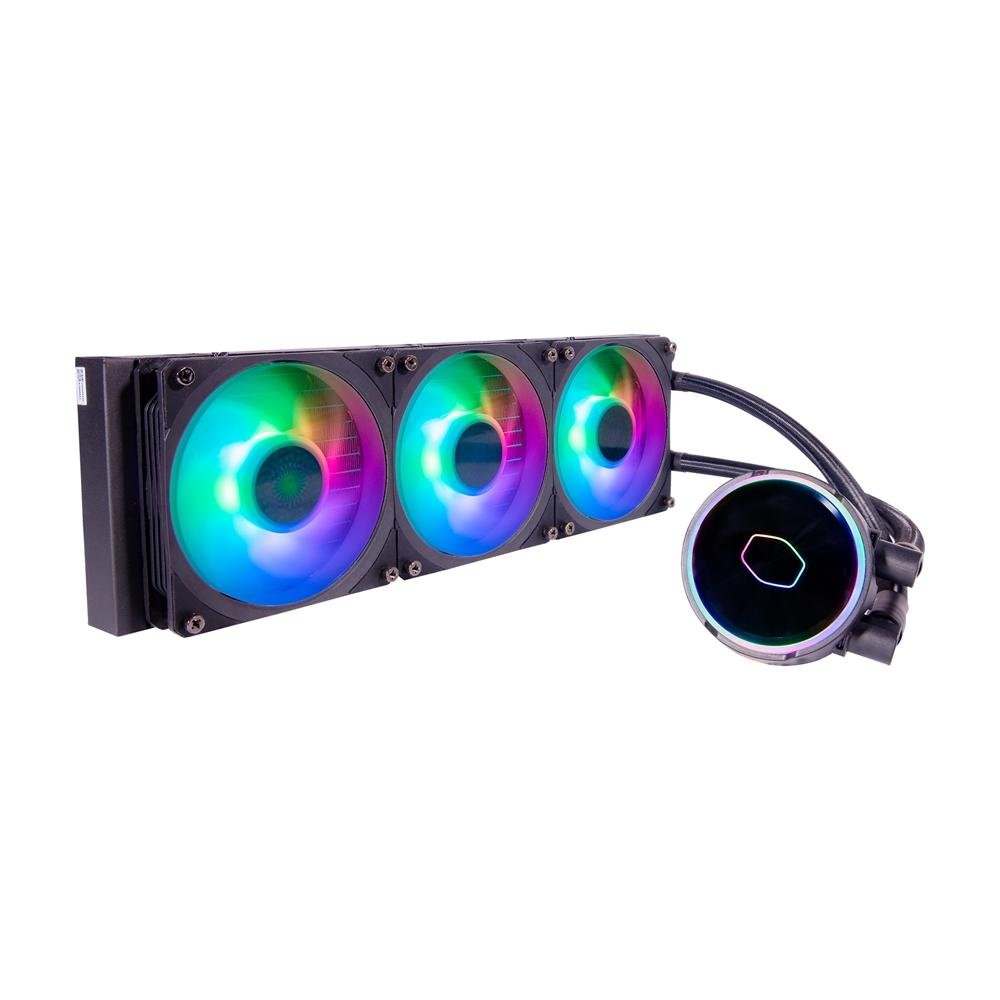 Water Cooler Cooler Master PL360 Flux Masterliquid, RGB, 360mm, AMD/Intel, Preto - MLY-D36M-A23PZ-R1 Water Cooler Cooler Master PL360 Flux Masterliquid, RGB, 360mm, AMD/Intel, Preto - MLY-D36M-A23PZ-R1