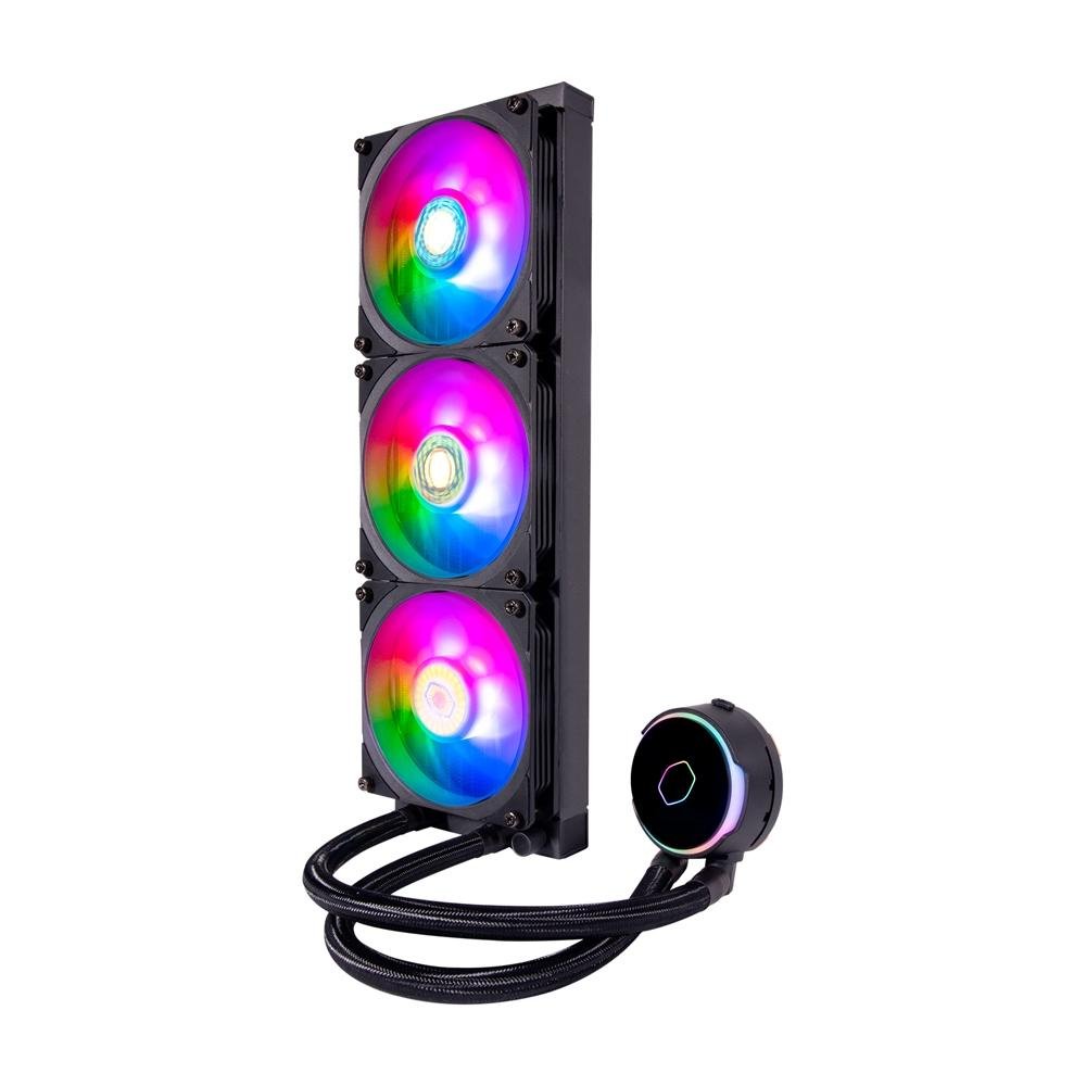 Water Cooler Cooler Master PL360 Flux Masterliquid, RGB, 360mm, AMD/Intel, Preto - MLY-D36M-A23PZ-R1 Water Cooler Cooler Master PL360 Flux Masterliquid, RGB, 360mm, AMD/Intel, Preto - MLY-D36M-A23PZ-R1
