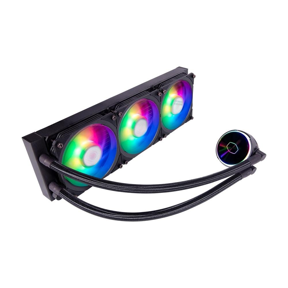 Water Cooler Cooler Master PL360 Flux Masterliquid, RGB, 360mm, AMD/Intel, Preto - MLY-D36M-A23PZ-R1 Water Cooler Cooler Master PL360 Flux Masterliquid, RGB, 360mm, AMD/Intel, Preto - MLY-D36M-A23PZ-R1