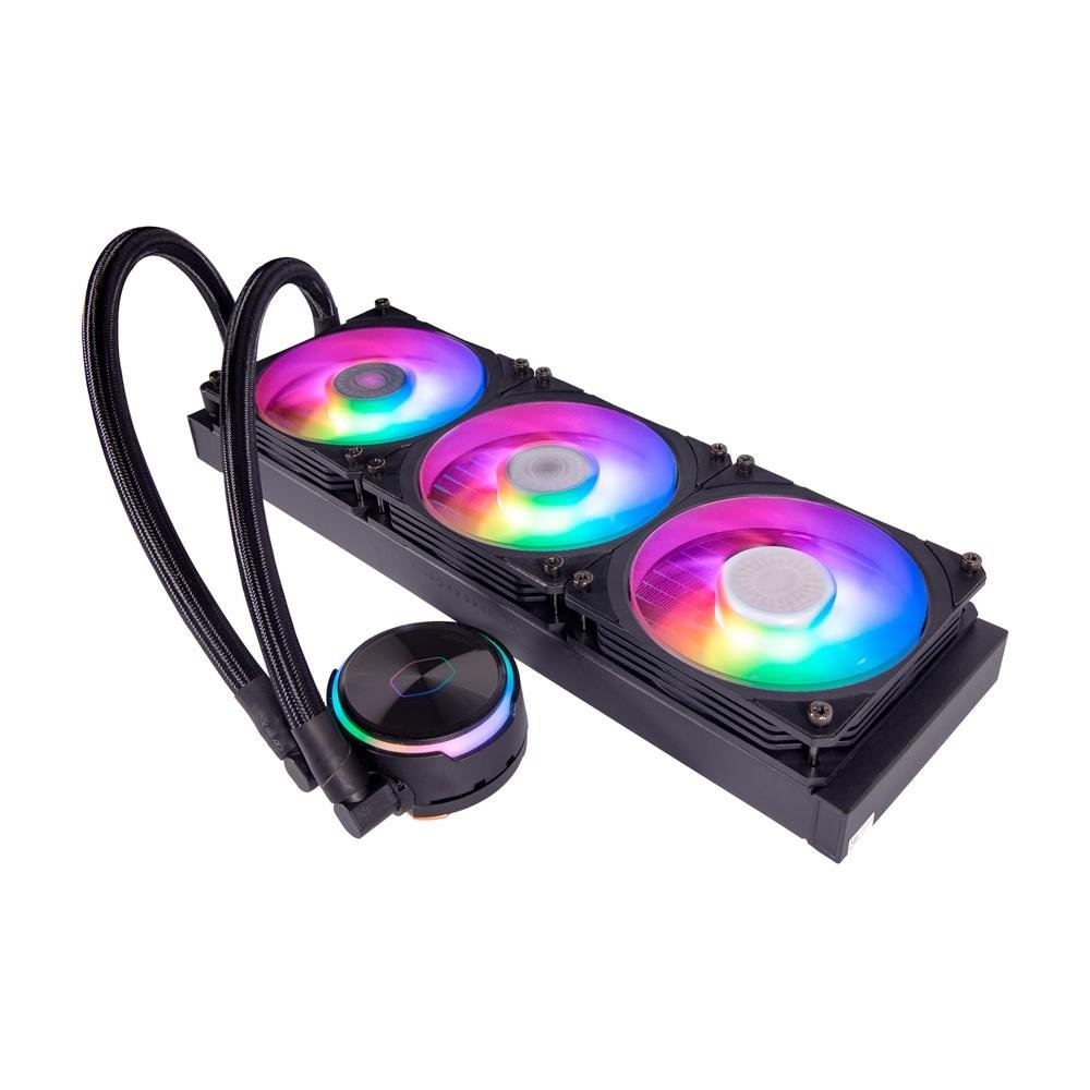 Water Cooler Cooler Master PL360 Flux Masterliquid, RGB, 360mm, AMD/Intel, Preto - MLY-D36M-A23PZ-R1 Water Cooler Cooler Master PL360 Flux Masterliquid, RGB, 360mm, AMD/Intel, Preto - MLY-D36M-A23PZ-R1