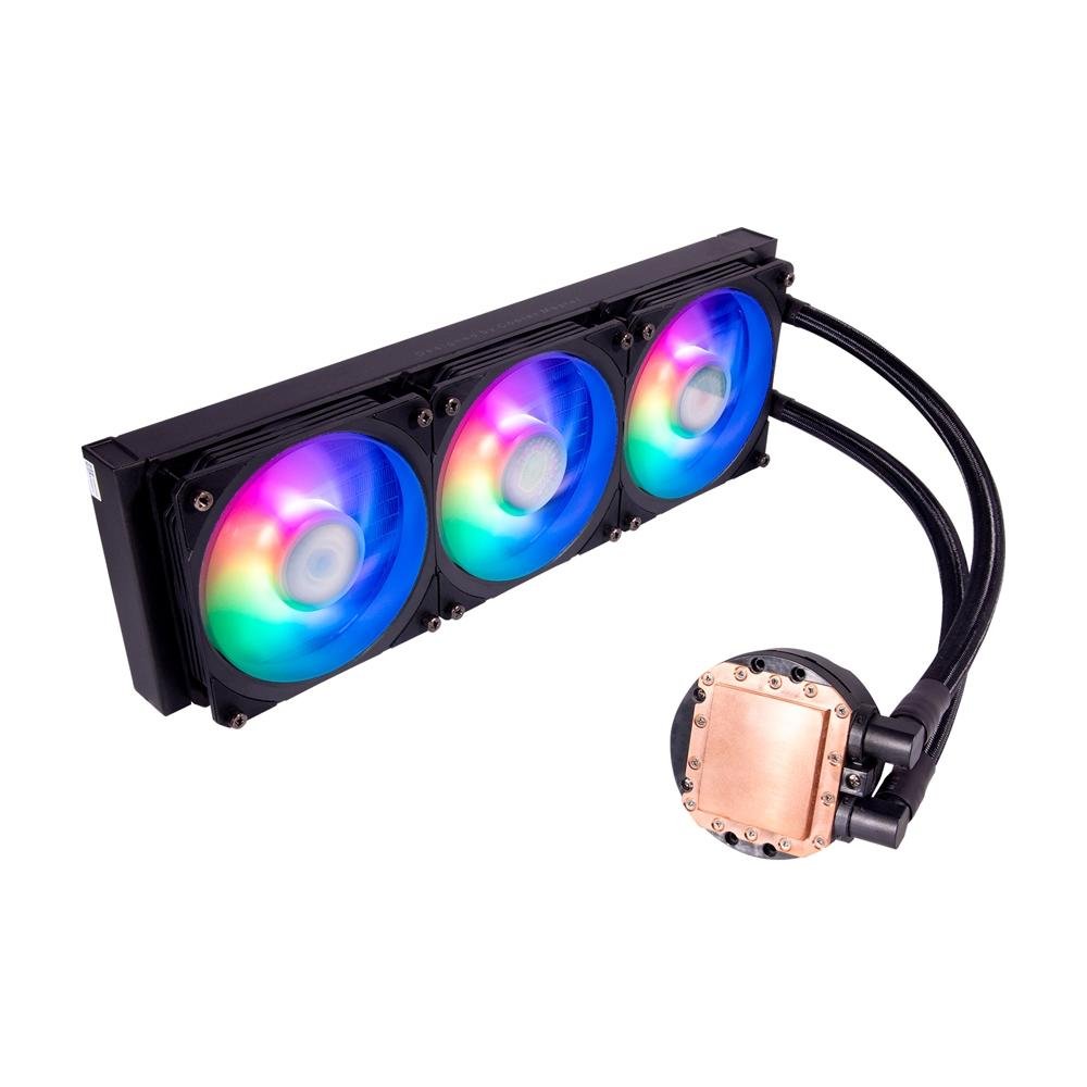 Water Cooler Cooler Master PL360 Flux Masterliquid, RGB, 360mm, AMD/Intel, Preto - MLY-D36M-A23PZ-R1 Water Cooler Cooler Master PL360 Flux Masterliquid, RGB, 360mm, AMD/Intel, Preto - MLY-D36M-A23PZ-R1
