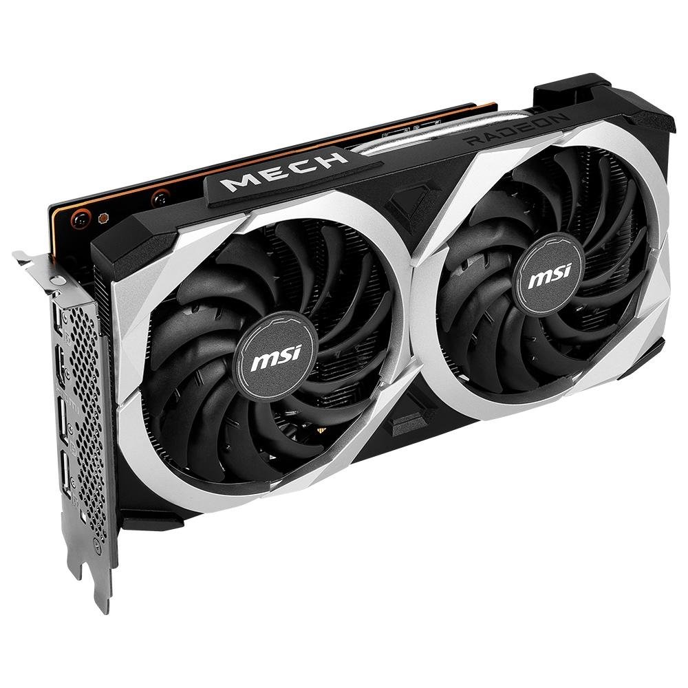 MSI Radeon RX 6600 MECH 2X 本体 placa-de-video-msi-amd-radeon-