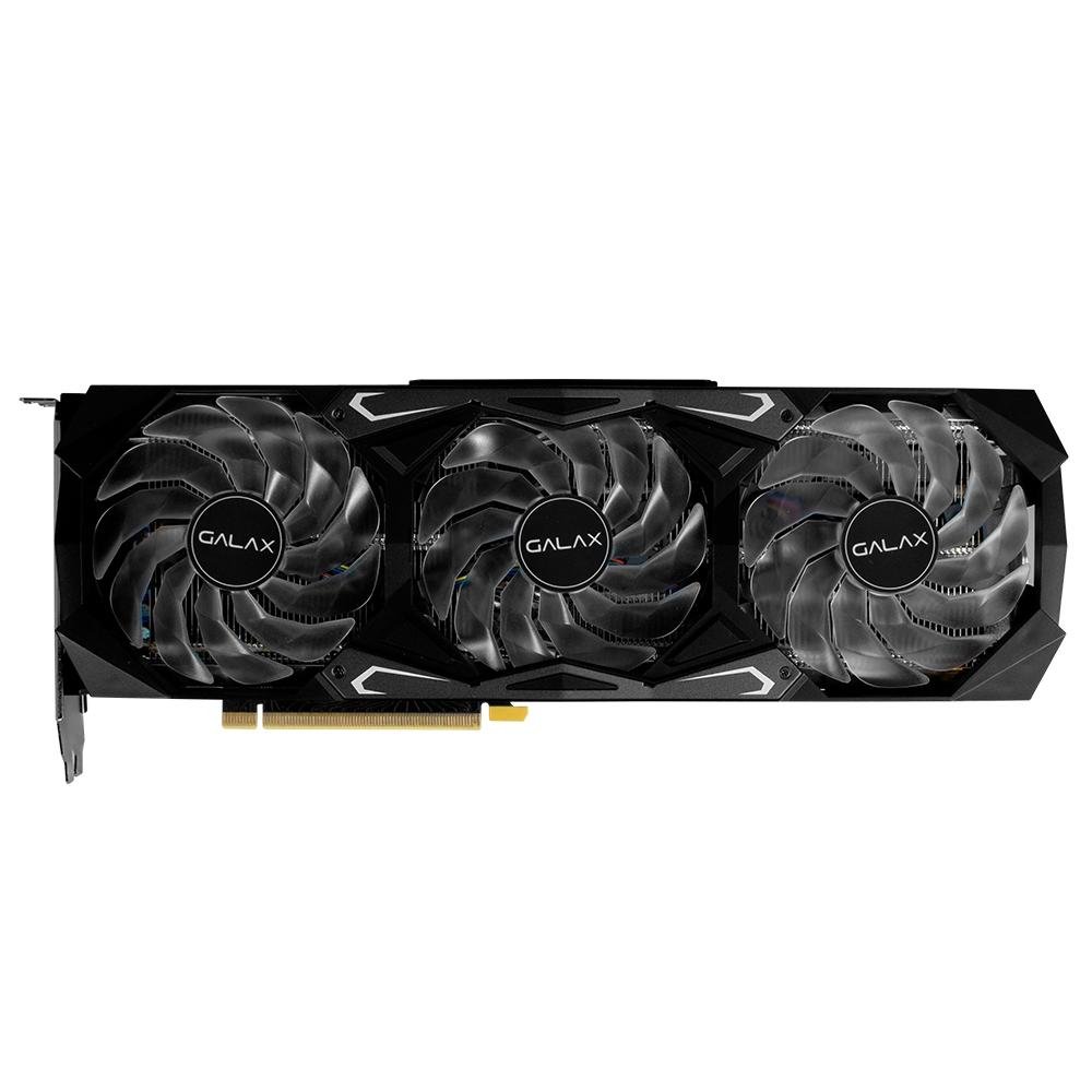 Imagem 2 de 16 do produto Placa de Vídeo RTX 3080 Serious Gaming Galax NVIDIA GeForce, 10GB GDDR6X, LHR, RGB, DLSS, Ray Tracing - 38NWM3MD99RG