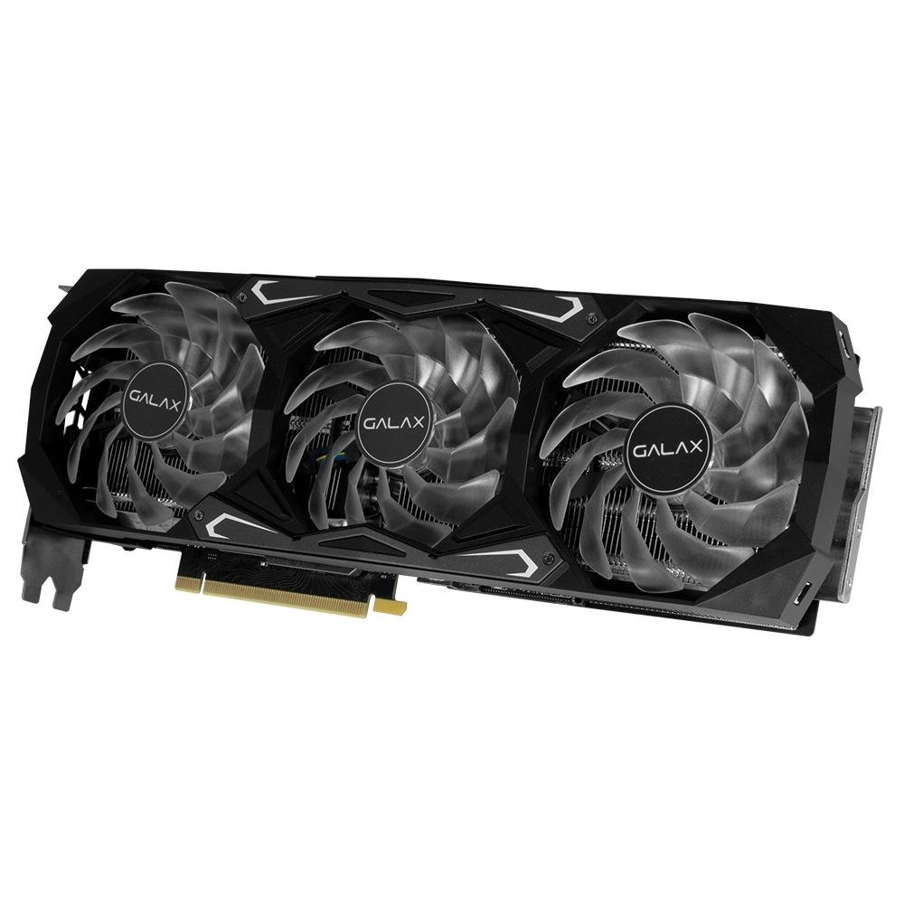Imagem 6 de 16 do produto Placa de Vídeo RTX 3080 Serious Gaming Galax NVIDIA GeForce, 10GB GDDR6X, LHR, RGB, DLSS, Ray Tracing - 38NWM3MD99RG