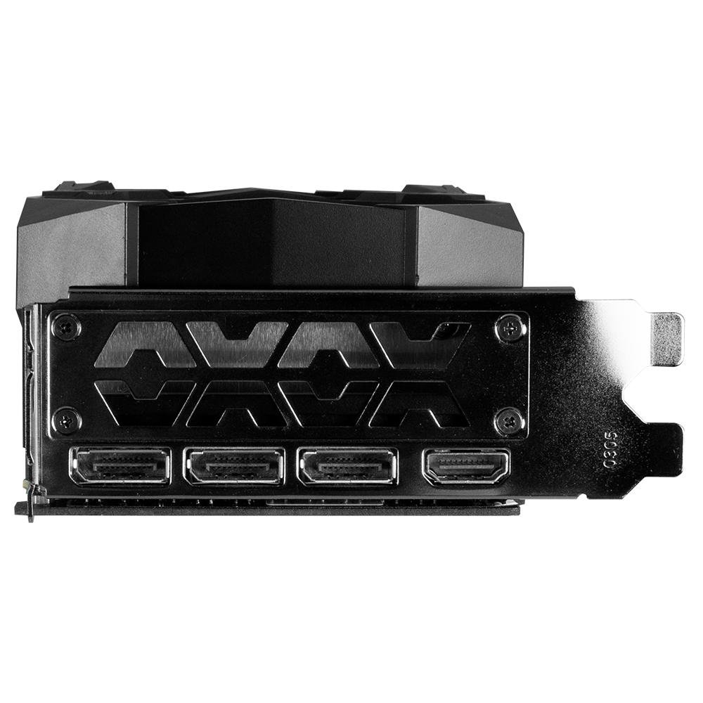 Imagem 7 de 16 do produto Placa de Vídeo RTX 3080 Serious Gaming Galax NVIDIA GeForce, 10GB GDDR6X, LHR, RGB, DLSS, Ray Tracing - 38NWM3MD99RG