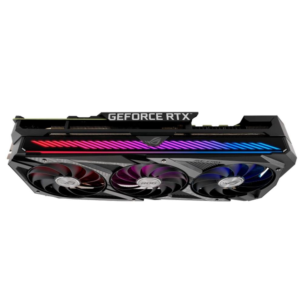 Placa de Vídeo Asus Rog Strix RTX 3080 10G V2 Gaming, LHR, DLSS