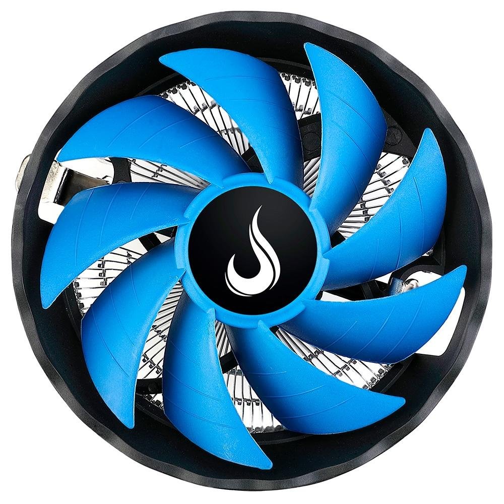 Imagem 3 de 5 do produto Air Cooler Gamer Rise Mode X2, Intel, 120mm, Preto e Azul - RM-ACX-02-BB