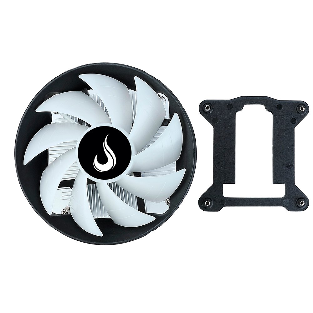 Imagem 6 de 6 do produto Air Cooler Gamer Rise Mode X3, RGB, Intel, 120mm, Preto - RM-ACX-03-RGB