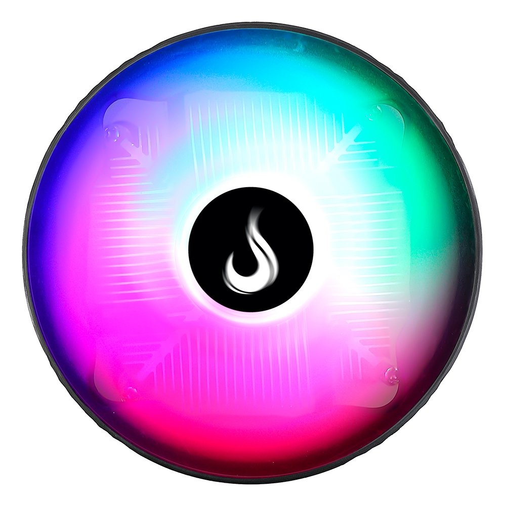 Imagem 4 de 6 do produto Air Cooler Gamer Rise Mode X3, RGB, Intel, 120mm, Preto - RM-ACX-03-RGB