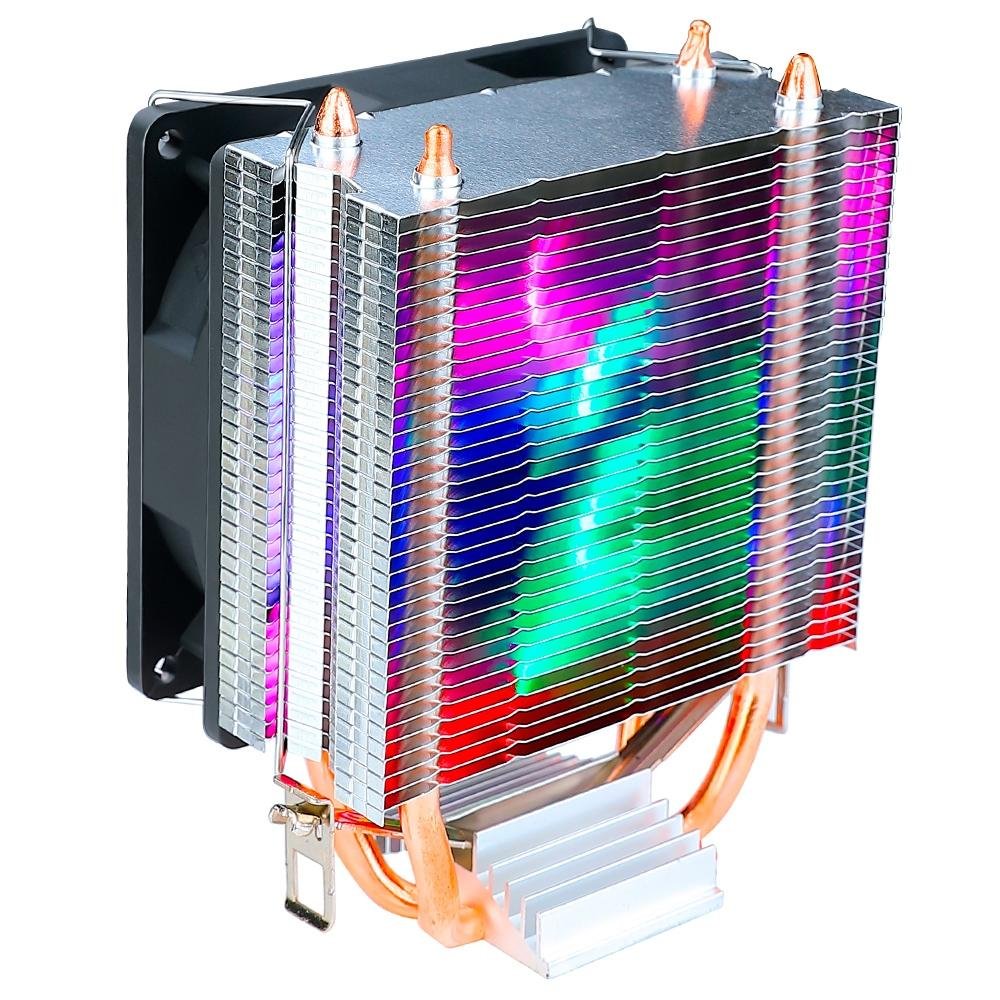 Air Cooler Gamer Rise Mode Z5, LED Rainbow, AMD/Intel, 90mm, Preto - RM-ACZ-Z5-RGB - view 6