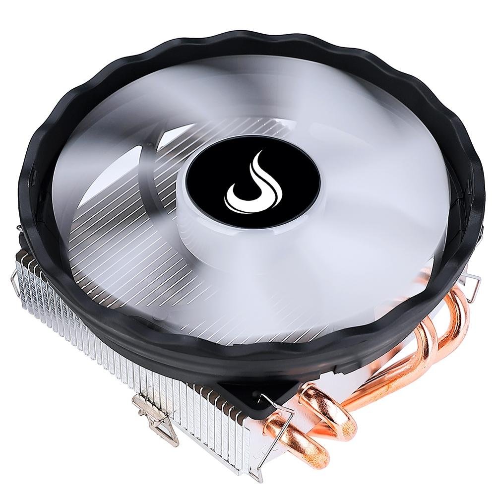 Air Cooler Rise Mode X5, AMD/Intel, 120mm, Preto e Branco - RM-ACX-05-BW Air Cooler Rise Mode X5, AMD/Intel, 120mm, Preto e Branco - RM-ACX-05-BW