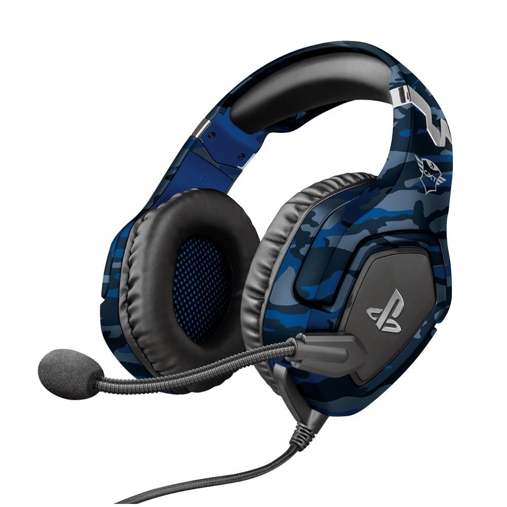 Headset Gamer Trust GXT 488 Forze-B para PS4 | KaBuM!