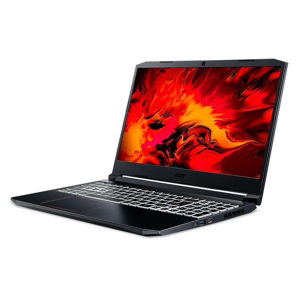 Imagem 2 de 8 do produto Notebook Gamer Acer Aspire Nitro 5 Intel Core i5-10300H, GeForce GTX 1650, 8GB RAM, SSD 512GB NVMe, 15.6" FHD, IPS, W10 - AN515-55-51D3