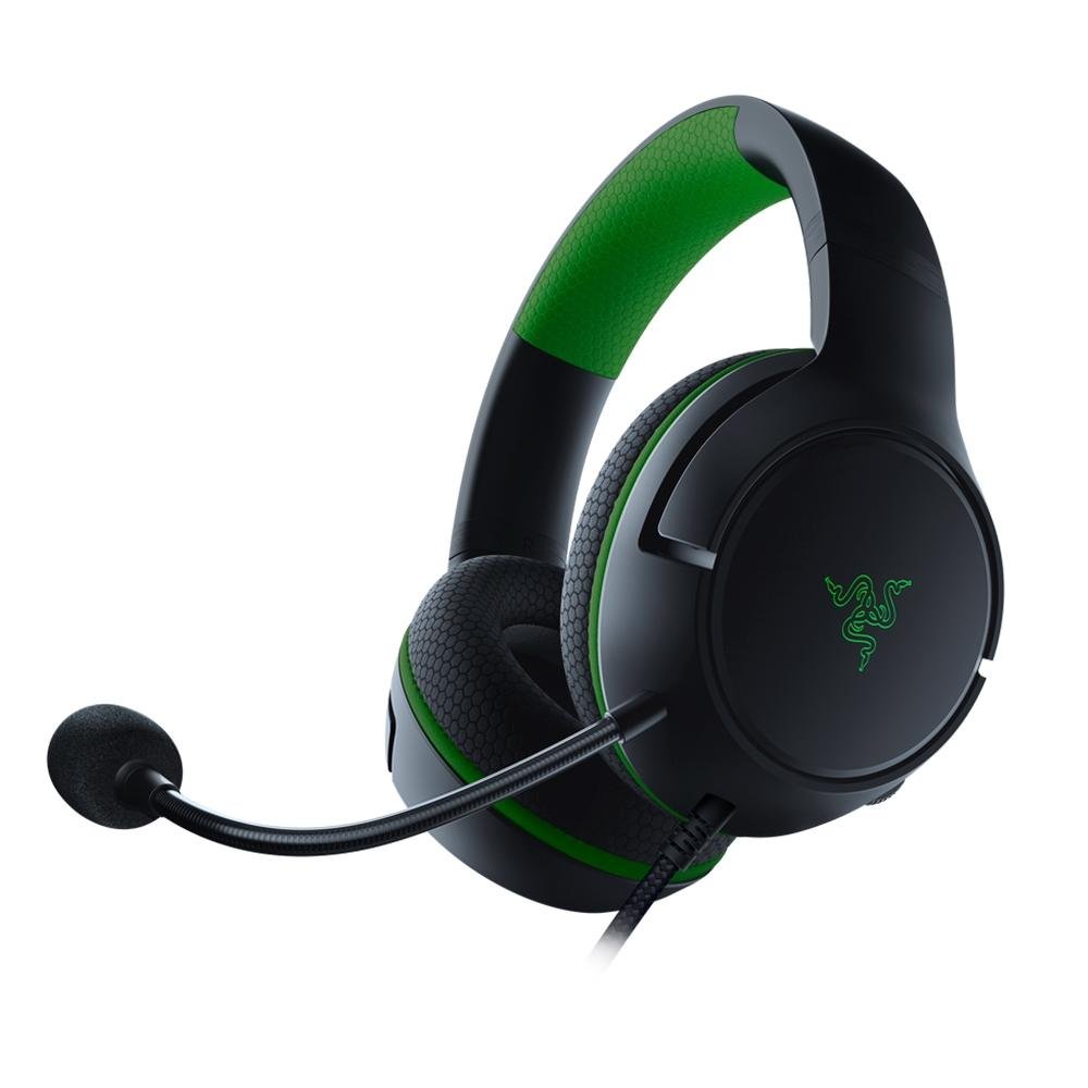 Headset Gamer Razer Kaira X, Console e PC, Drivers 50mm, P2, Preto e Verde - RZ04-03970100-R3U1 Headset Gamer Razer Kaira X, Console e PC, Drivers 50mm, P2, Preto e Verde - RZ04-03970100-R3U1