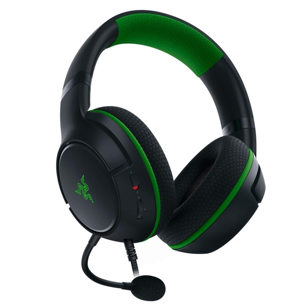 Headset Gamer Razer Kaira X, Console e PC, Drivers 50mm, P2, Preto e Verde - RZ04-03970100-R3U1 Headset Gamer Razer Kaira X, Console e PC, Drivers 50mm, P2, Preto e Verde - RZ04-03970100-R3U1