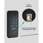 Fechadura Digital KaBuM! Smart 500 - Biometria, Controle Via Aplicativo, Preto - KBSG003