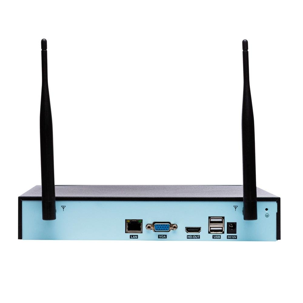 Kit 04 Câmeras Infra 1080P + 1 NVR 4 canais 1080P HD KaBuM! Smart - KBSK007 Kit 04 Câmeras Infra 1080P + 1 NVR 4 canais 1080P HD KaBuM! Smart - KBSK007