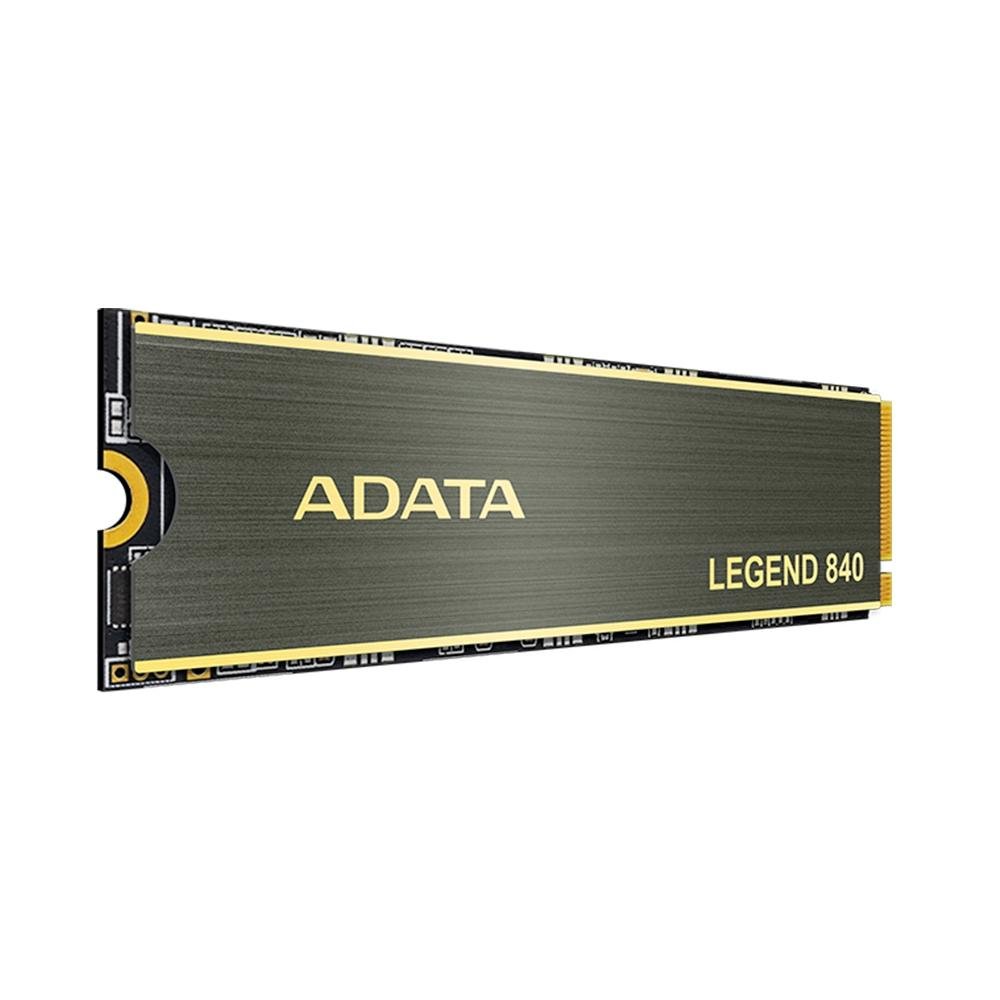 SSD ADATA Legend 840, 1TB, M.2 2280, PCIe Gen4, NVMe 1.4, Leitura 5000MB/s e Gravação 4750MB/s, Cinza - ALEG-840-1TCS